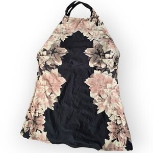 Calvin Klein Floral Halter Swim Top